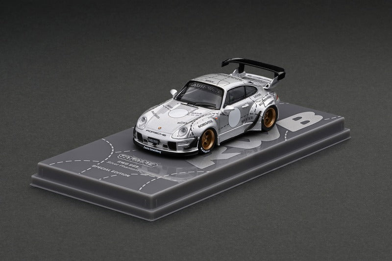 1:64 Tarmac Works RWB 993 Silver Phantom CHINA Special Limited Edition T64-017-JC