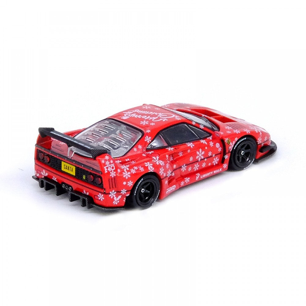 INNO64 1:64 LBWK F40 X'MAS 2023 Specia Edition IN64-LBWKF40-XMAS23