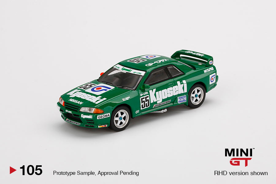 Mini GT 1:64 - Nissan Skyline GT-R Gr. A #55 1993 Japan Touring Car Championship Kyoseki Limited Edition MGT00105