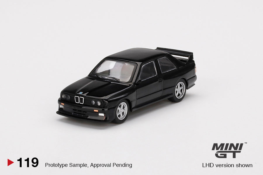 1/64 Mini GT #119 BMW M3 AC Schnitzer S3 Black Limited Edition mgt00119