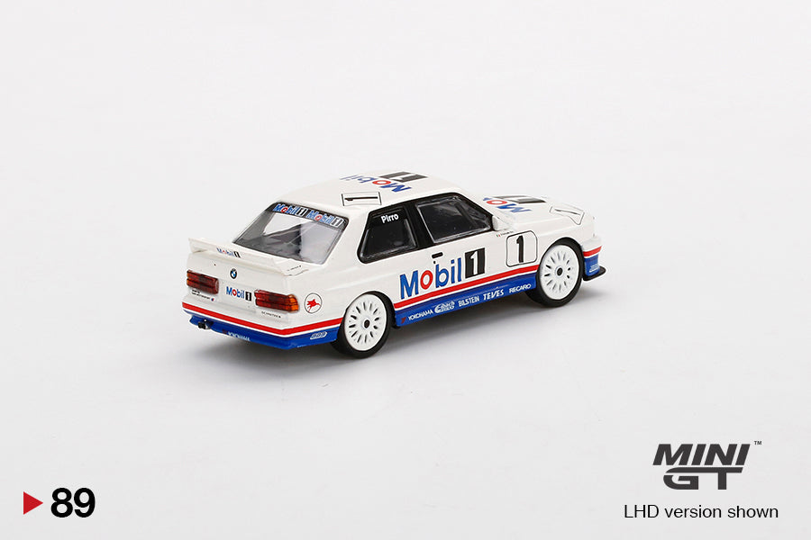 Mini GT 1:64 Hong Kong Exclusive - BMW M3 E30 #1 Schnitzer Mobile 1 (White) MGT00089