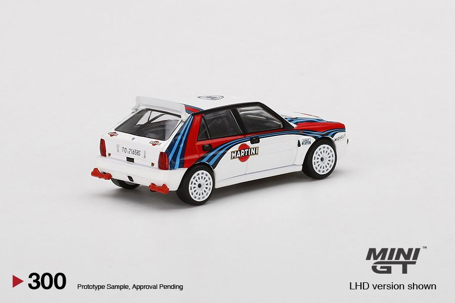 1/64 Mini GT #300 Lancia Delta HF Integrale Evoluzione Martini Racing Limited Edition mgt00300