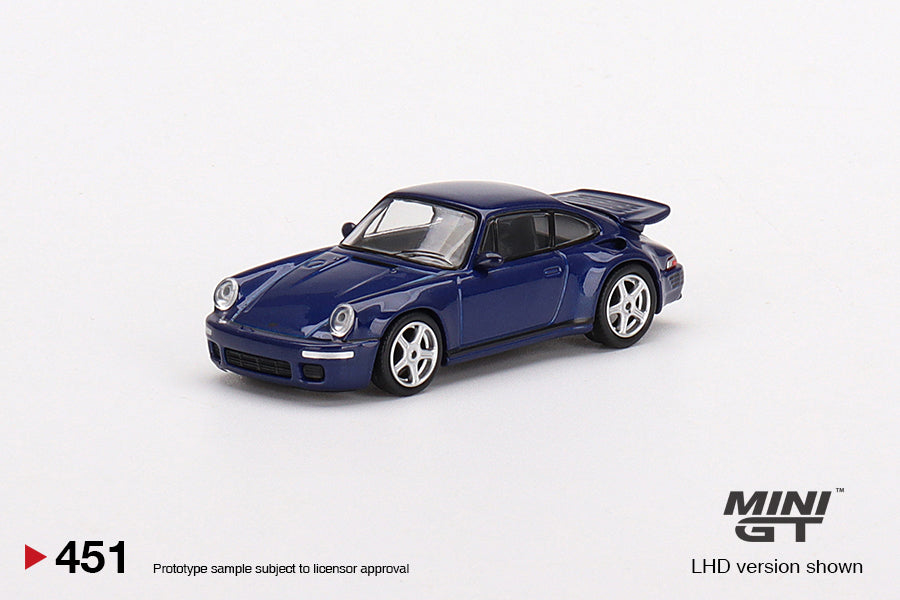 1/64 Mini GT #451 RUF CTR Anniversary Dark Blue Limited Edition mgt004 ...