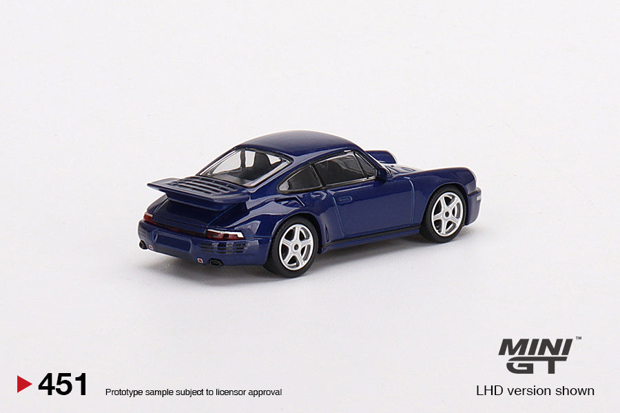 1/64 Mini GT #451 RUF CTR Anniversary Dark Blue Limited Edition mgt004 ...