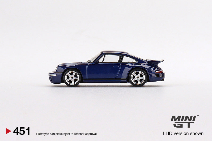 1/64 Mini GT #451 RUF CTR Anniversary Dark Blue Limited Edition mgt004 ...