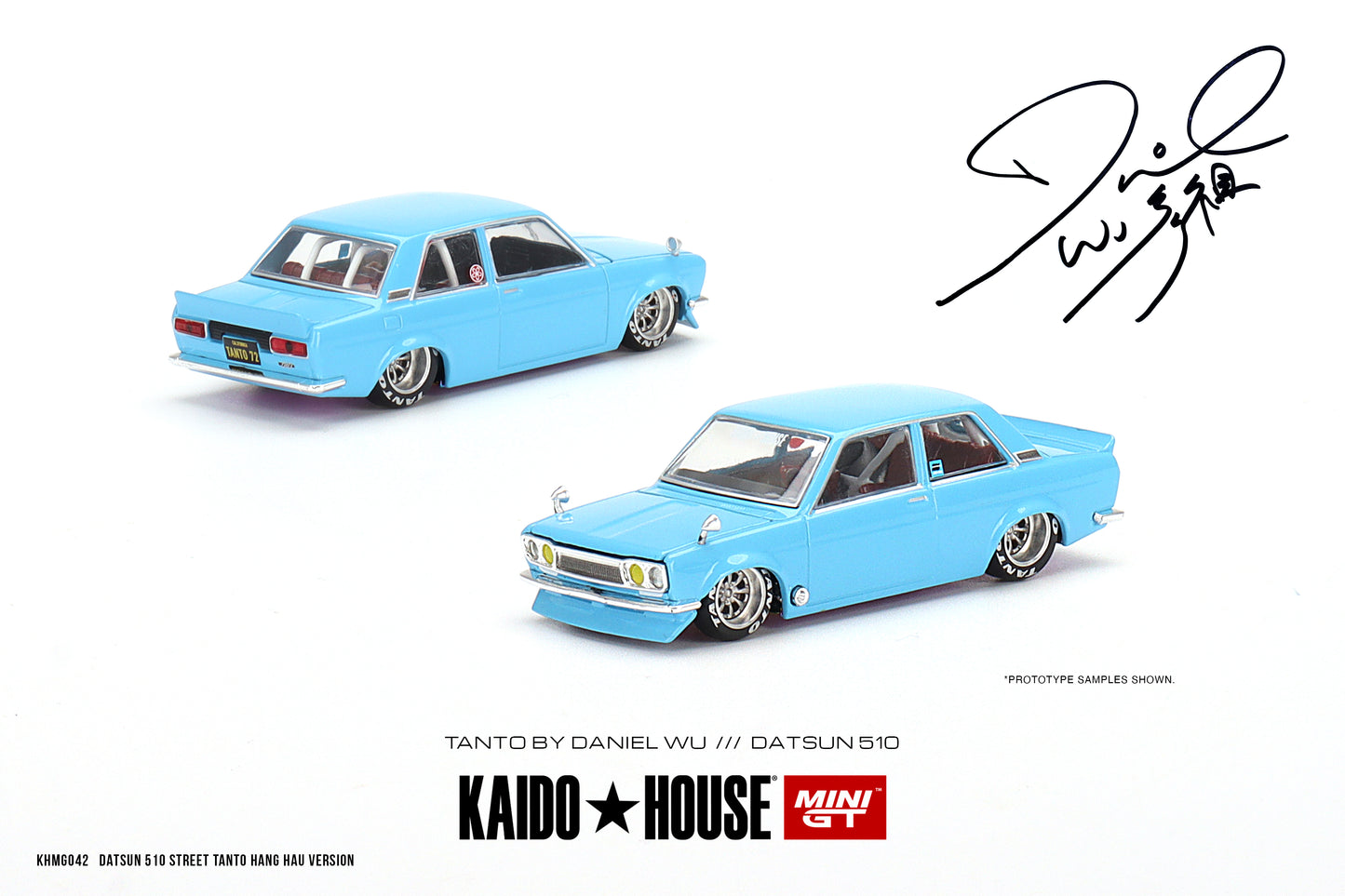 1:64 Mini GT Kaido House Datsun 510 Street Tanto By Daniel Wu Version 2 Limited Edition KHMG042