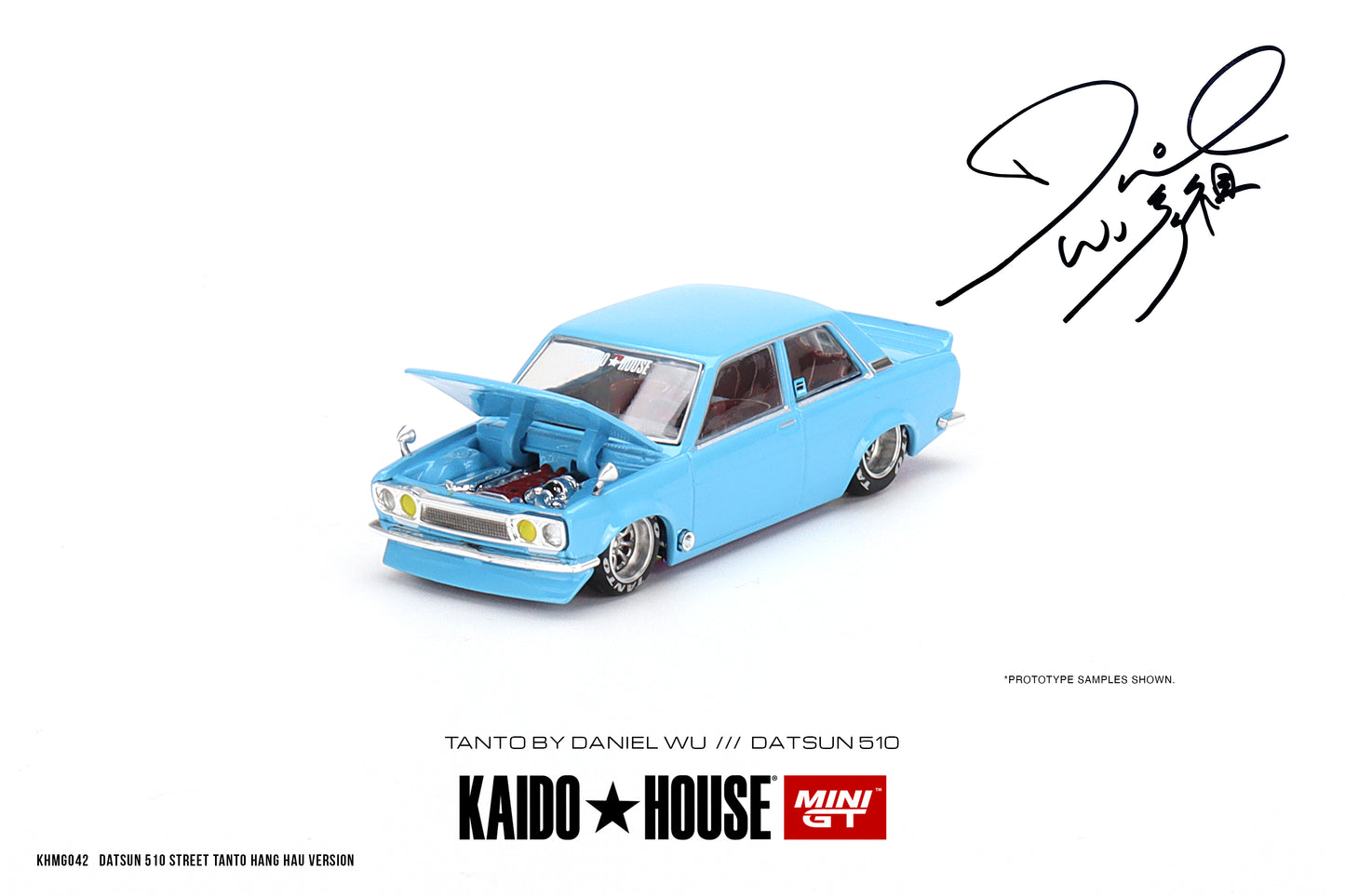 1:64 Mini GT Kaido House Datsun 510 Street Tanto By Daniel Wu Version 2 Limited Edition KHMG042