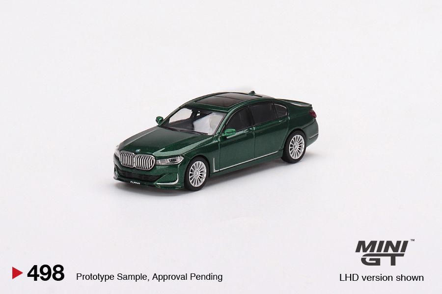 1/64 Mini GT #498 BMW Alpina B7 xDrive (Alpina Green Metallic) Limited Edition mgt00498