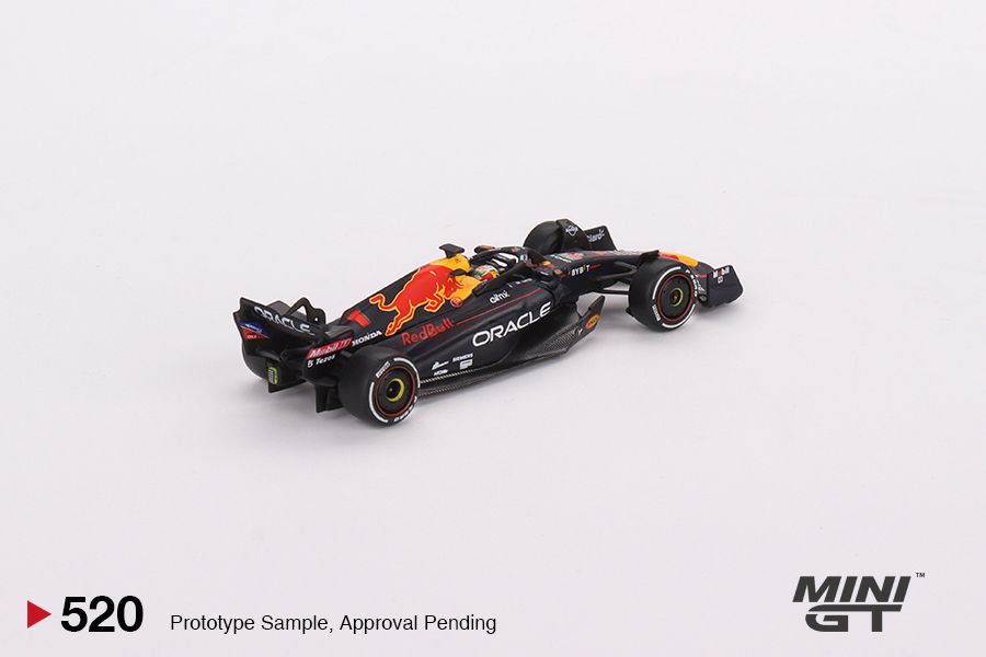 1/64 Mini GT #520 F1 Oracle Red Bull Racing RB18 #1 Max Verstappen 2022 Abu Dhabi Grand Prix Winner Limited Edition mgt00520