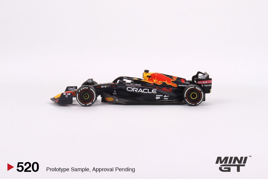 1/64 Mini GT #520 F1 Oracle Red Bull Racing RB18 #1 Max Verstappen 2022 Abu Dhabi Grand Prix Winner Limited Edition mgt00520