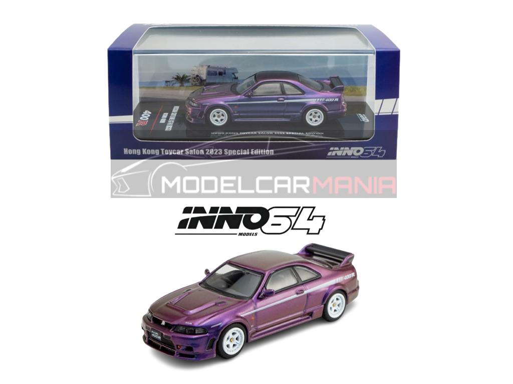 INNO64 1:64 Nissan GT-R R33 HK Toycar Salon 2023 Special EdITION IN64-400R-HKTS23