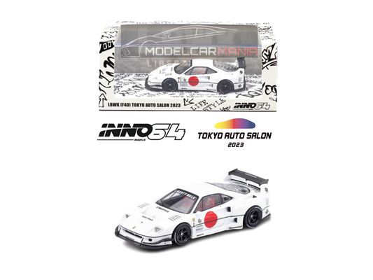 INNO64 1:64 LBWK F40 Tokyo Auto Salon 2023 Special EdItion IN64-LBWKF40-TAS23