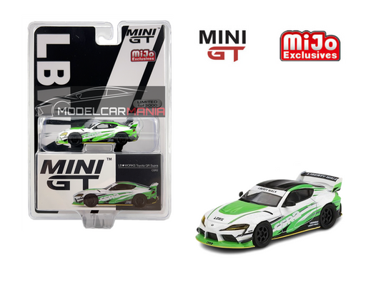 1/64 Mini GT #308 LB★WORKS Toyota GR Supra CSR2 Limited Edition mgt00308