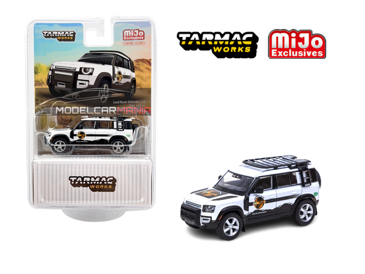 1:64 Tarmac Works Mijo Exclusive Land Rover Defender 110 TREK Edition with Rack Limited Edition T64-020-TREK