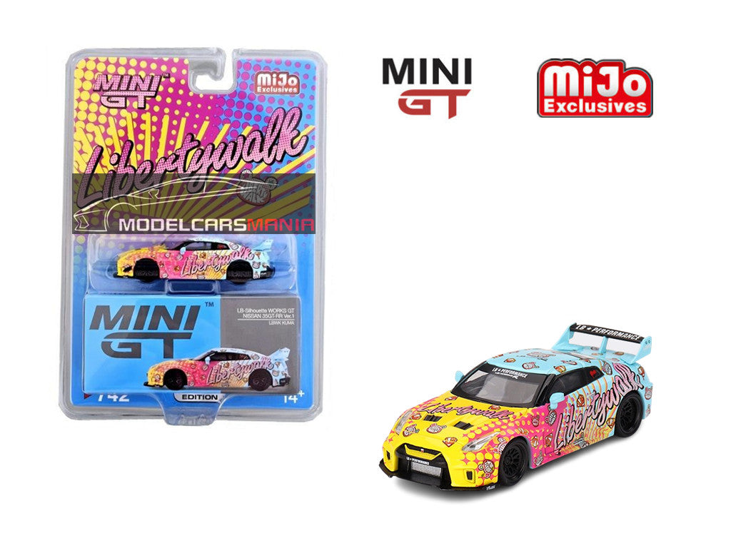 1/64 Mini GT #742 LB-Silhouette WORKS GT NISSAN 35GT-RR Ver.1 LBWK KUMA Limited Edition mgt00742