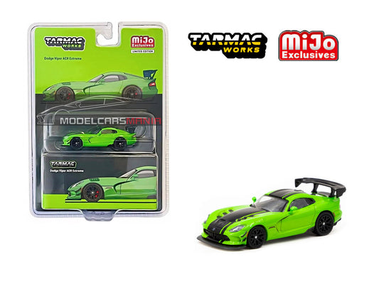 1:64 Tarmac Works Dodge Viper ACR Extreme – Green Metallic Special Edition T64G-TL028-GR