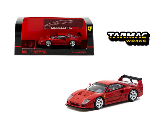 1:64 Tarmac Works Ferrari F40 LM – Red – ixo Models Limited Edition T64R-075-RE