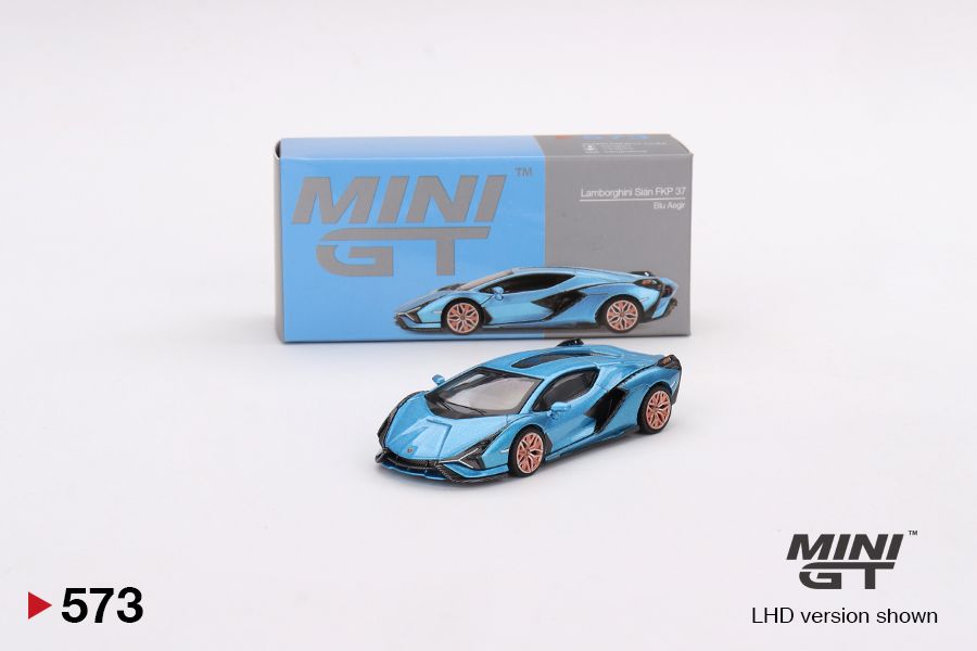 1/64 Mini GT #573 Lamborghini Sián FKP 37 Ble Aegir Limited Edition mgt00573