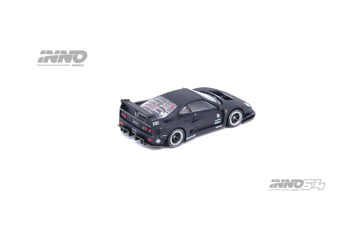 INNO64 1:64 LBWK F40 HK Toycar Salon 2023 Special EdItion IN64-LBWKF40-HKTS23