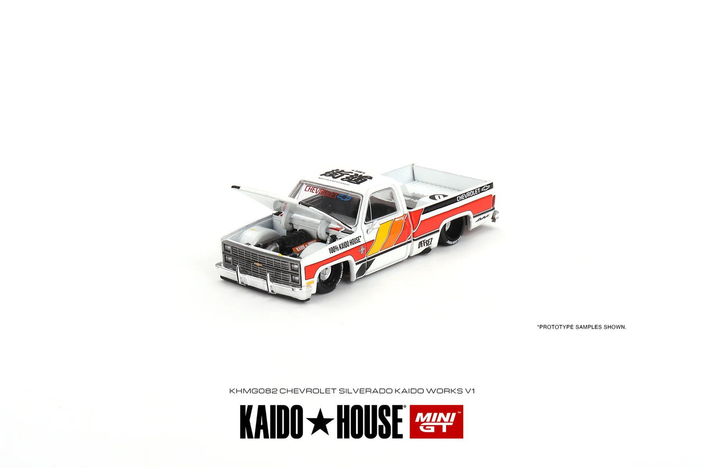 1/64 Kaido House x Mini GT Chevrolet Silverado Kaido Works V1 Limited Edition KHMG082