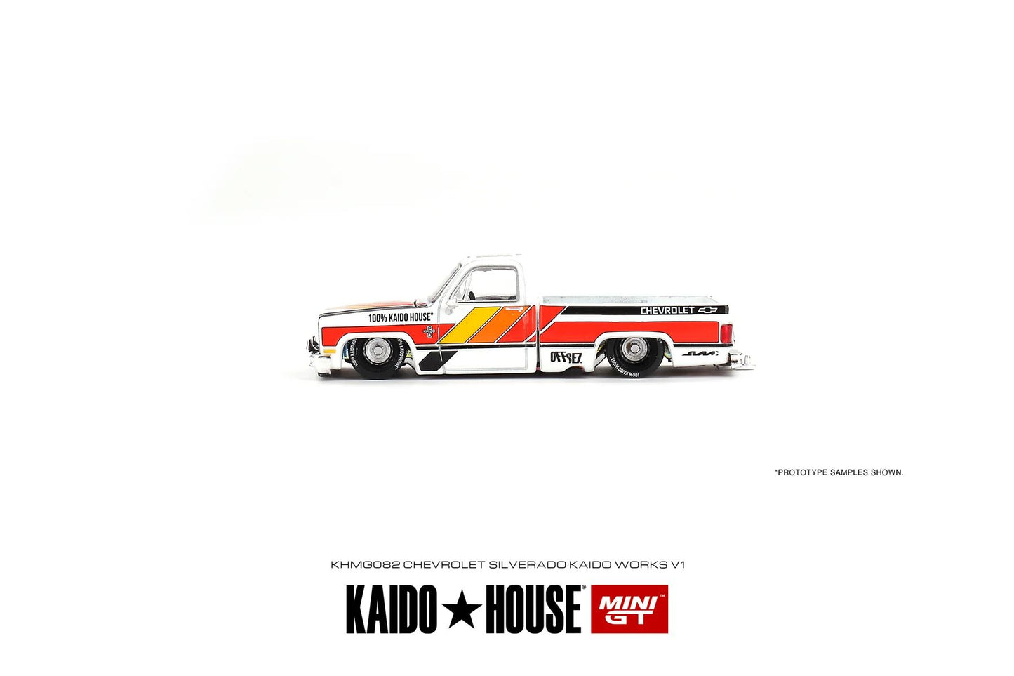 1/64 Kaido House x Mini GT Chevrolet Silverado Kaido Works V1 Limited Edition KHMG082