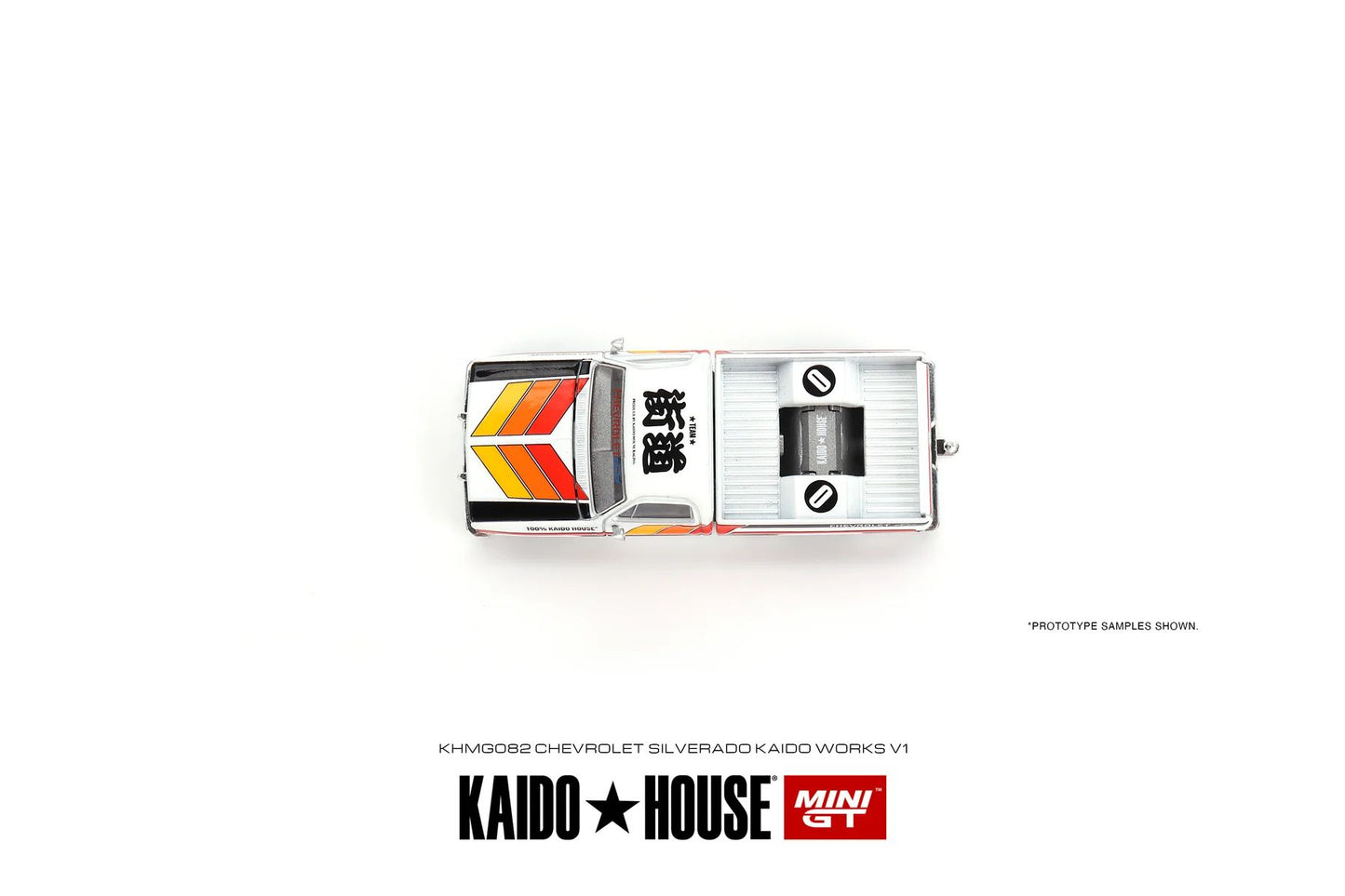 1/64 Kaido House x Mini GT Chevrolet Silverado Kaido Works V1 Limited Edition KHMG082