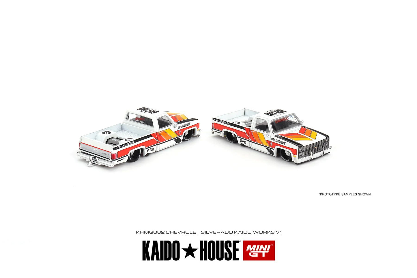 1/64 Kaido House x Mini GT Chevrolet Silverado Kaido Works V1 Limited Edition KHMG082