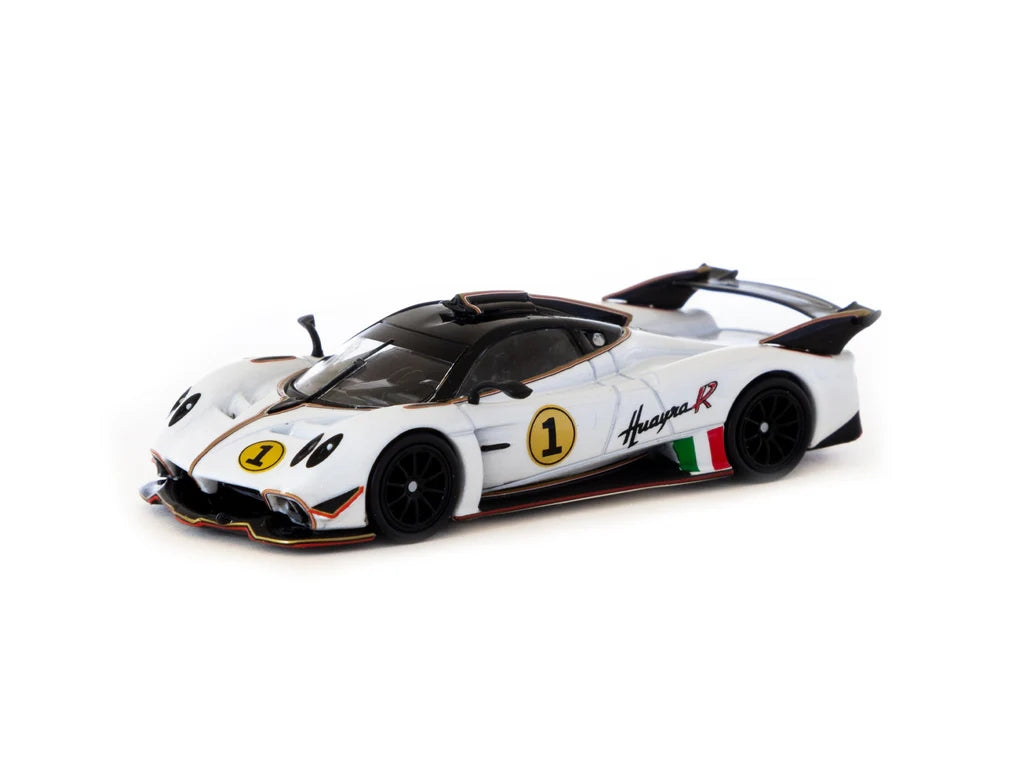 1:64 Tarmac Works Pagani Huayra R – Bianco Benny Special Edition T64G-TL035-WH