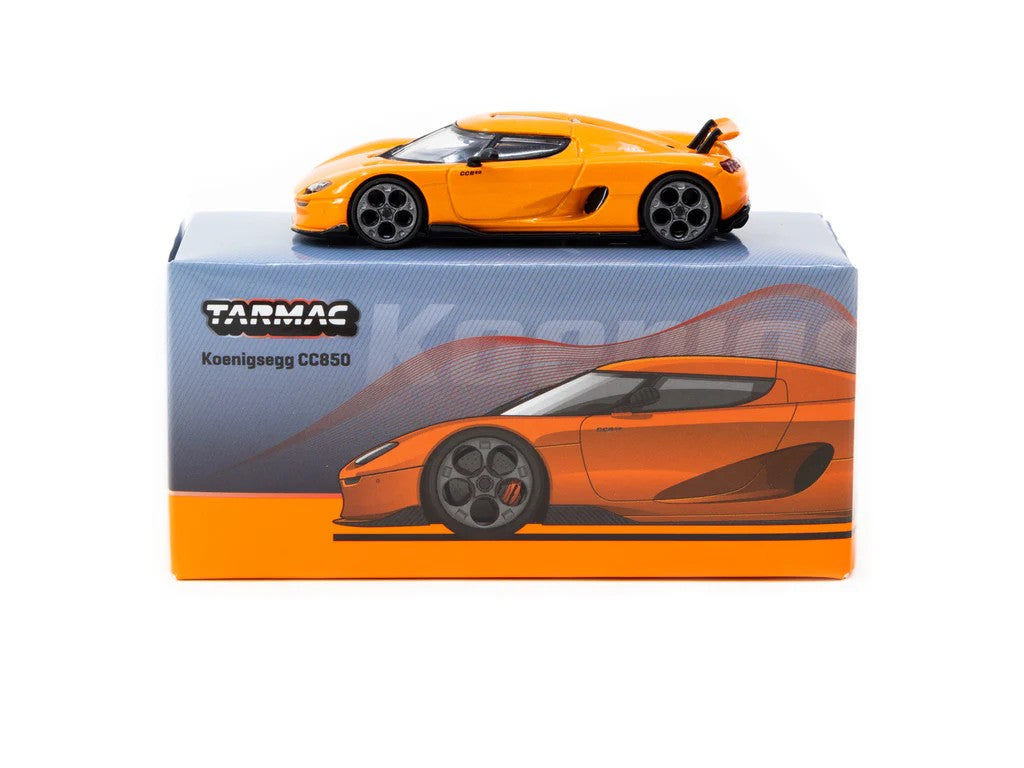 1:64 Tarmac Works Koenigsegg CC850 – Orange Special Edition T64G-TL051-OR