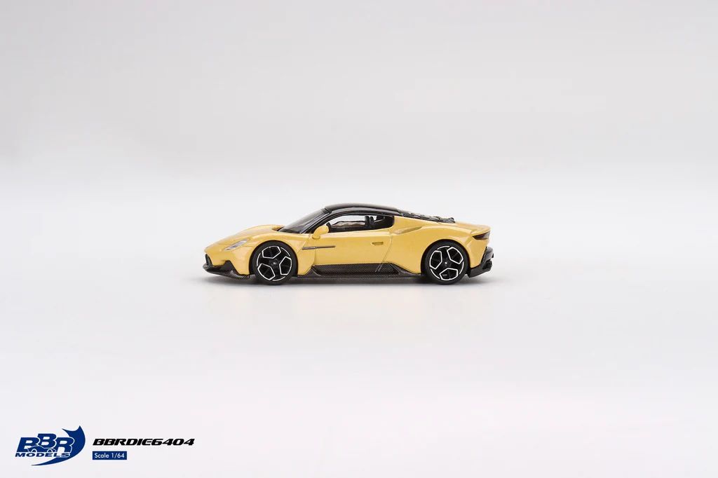 1/64 BBR Models Maserati MC20 Giallo Genio BBRDIE6404