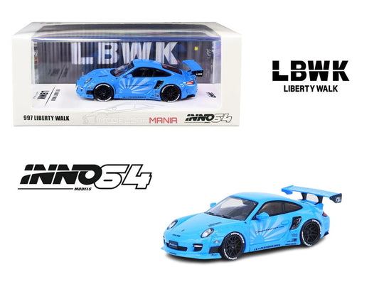 INNO64 1:64LBWK 997 Liberty Walk Baby Blue Limited Edition IN64-997LB-BBL