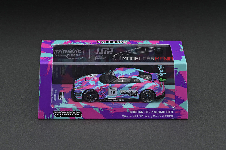 Tarmac Works 1/64 Nissan GTR Nismo GT3 Winner Legion Of Racer Limited 1,248 Pcs T64-005-LOR