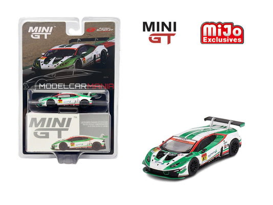 1/64 Mini GT #571 Lamborghini Huracán GT3 EVO #87 Super GT JLOC Japan Exclusive mgt00571