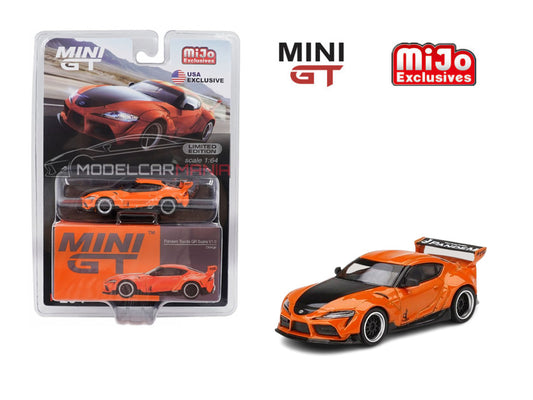 1/64 Mini GT #294 Mijo Exclusive World Wide Pandem Toyota GR Supra V1.0 Limited Edition mgt00294