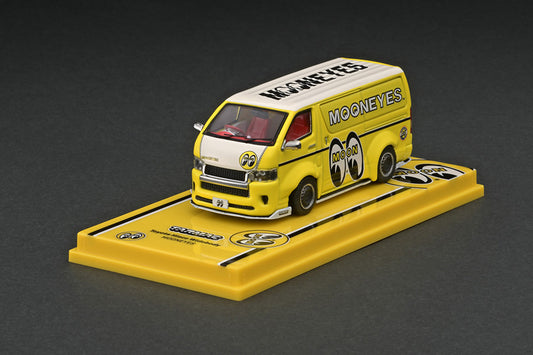 1:64 Tarmac Works Toyota Hiace Widebody Mooneyes Limited Edition T64-038-ME