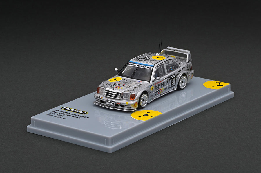 1:64 Tarmac Works Mercedes Benz 190E 2.5-16 EVO II DTM 1992 Keke Rosberg #6 Limited Edition T64-024-92DTM06