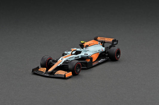 1:64 Tarmac Works McLaren MCL35M Monaco Grand Prix 2021 #4 Lando Norris T64G-F040-LN1