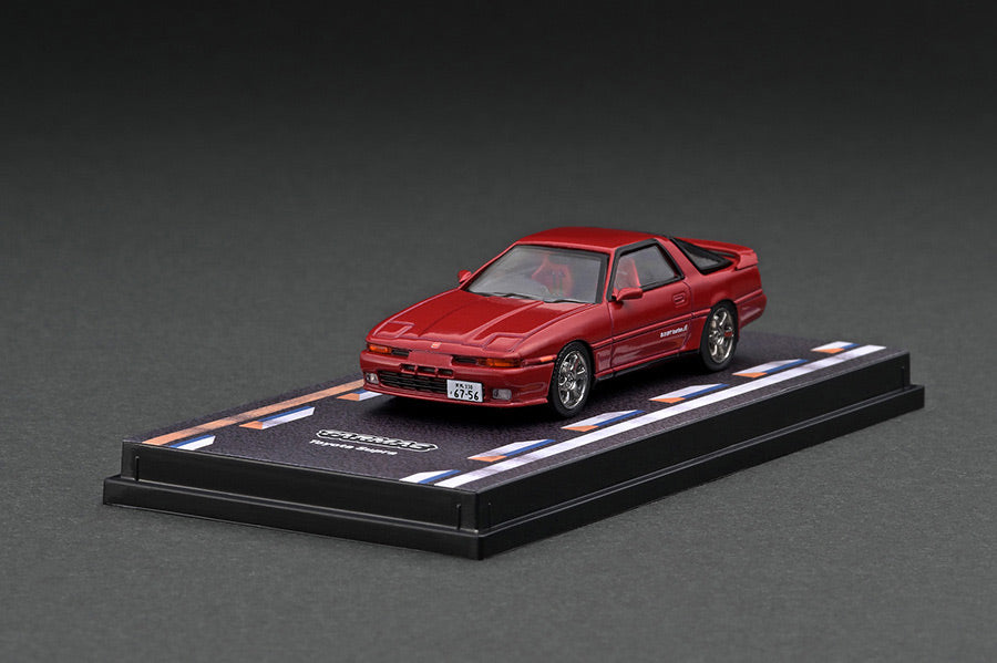 1:64 Tarmac Works Toyota Supra MA70 Red Limited Edition T64R-064-RED