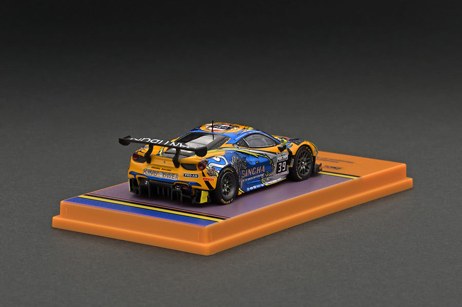 1:64 Tarmac Works Ferrari 488 GT3 Blancpain GT Series 2018 #39 Special Edition 2022 HK ACG T64-072-188GT39