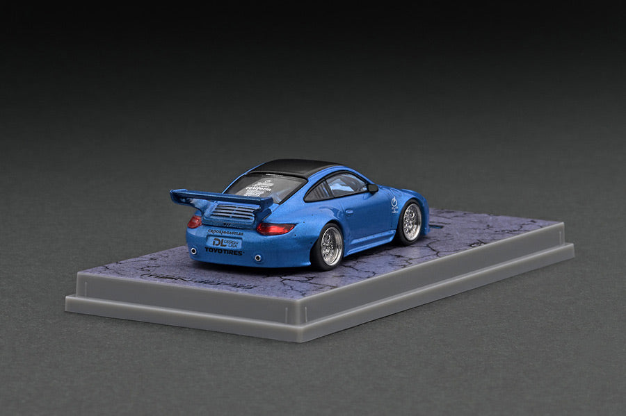 1:64 Tarmac Works Old & New 997 Blue Metallic Limited Edition T64-TL053-BLM