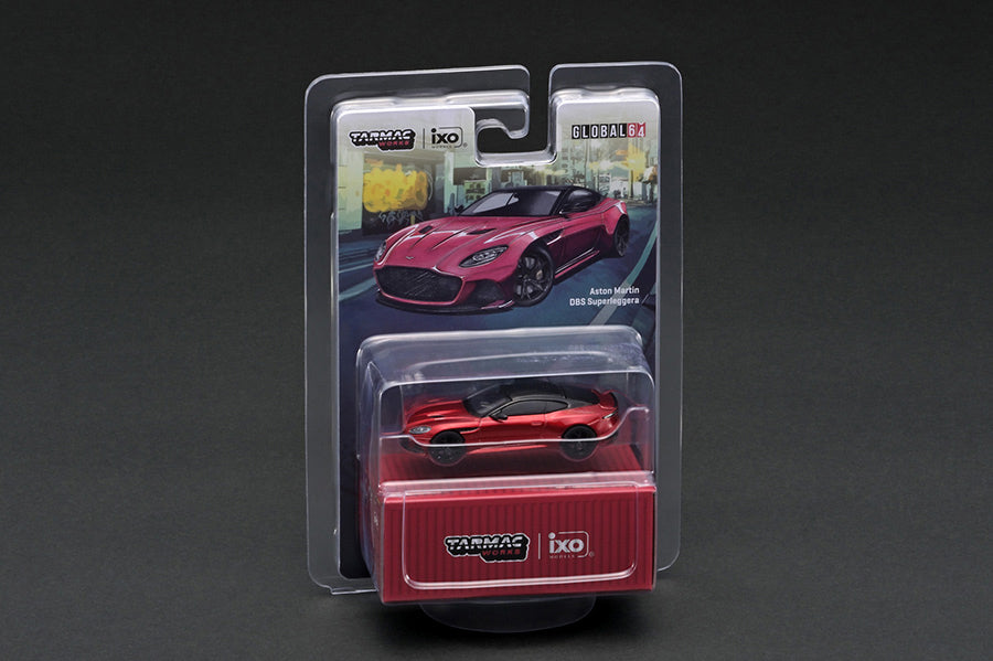 1:64 Tarmac Works Aston Martin DBS Superleggera Red Metallic Limited Edition T64G-004-RE